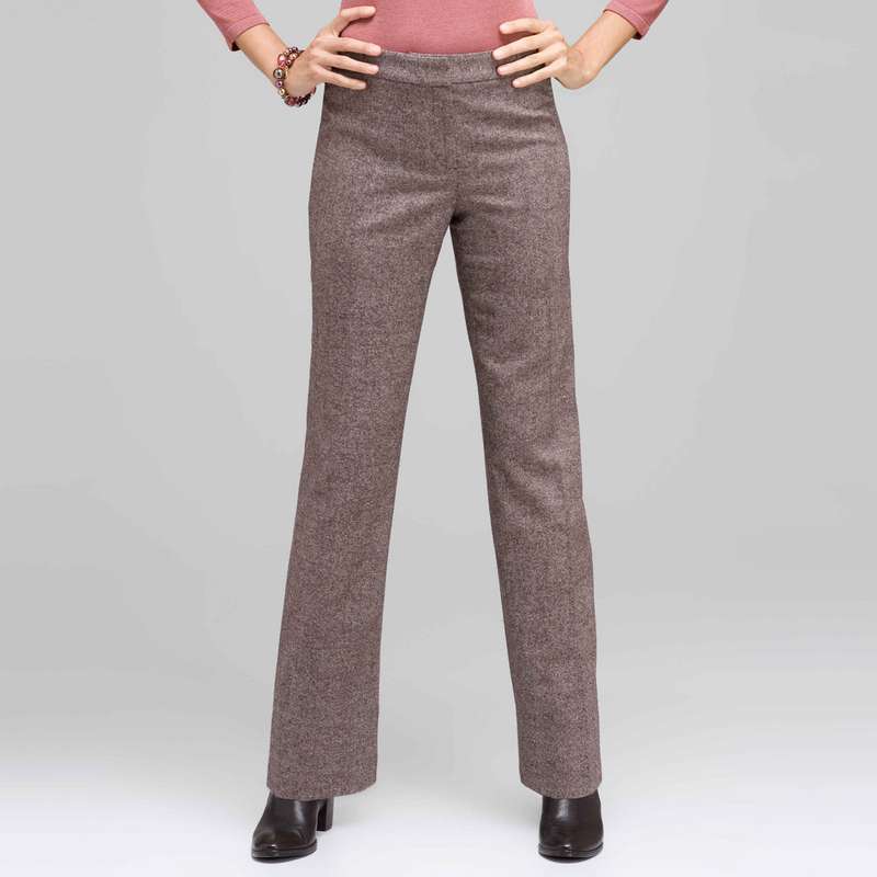 Classic Narrow Leg Pant, Black Multi, large image number 0